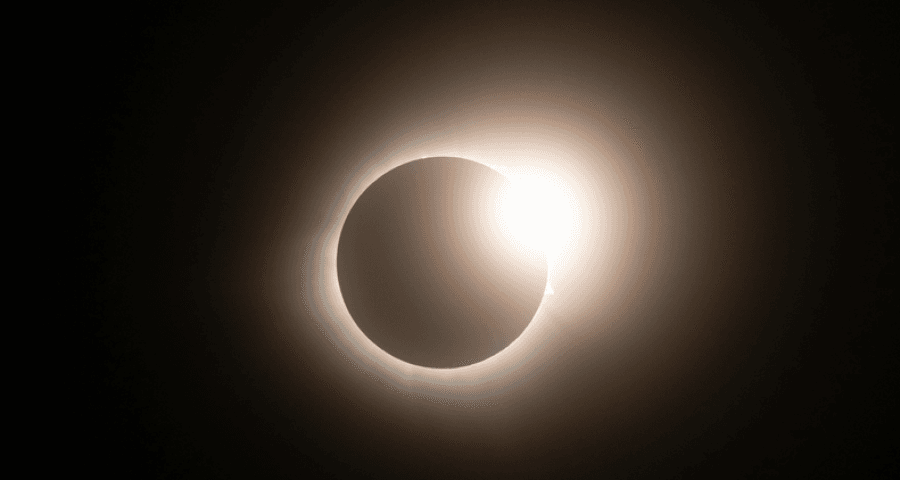 A solar eclipse representing the future of Venelt Studio